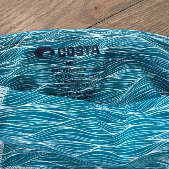 Costa Del Mar Coastal Performance Printed Leggings Size M - Picture 6 of 6